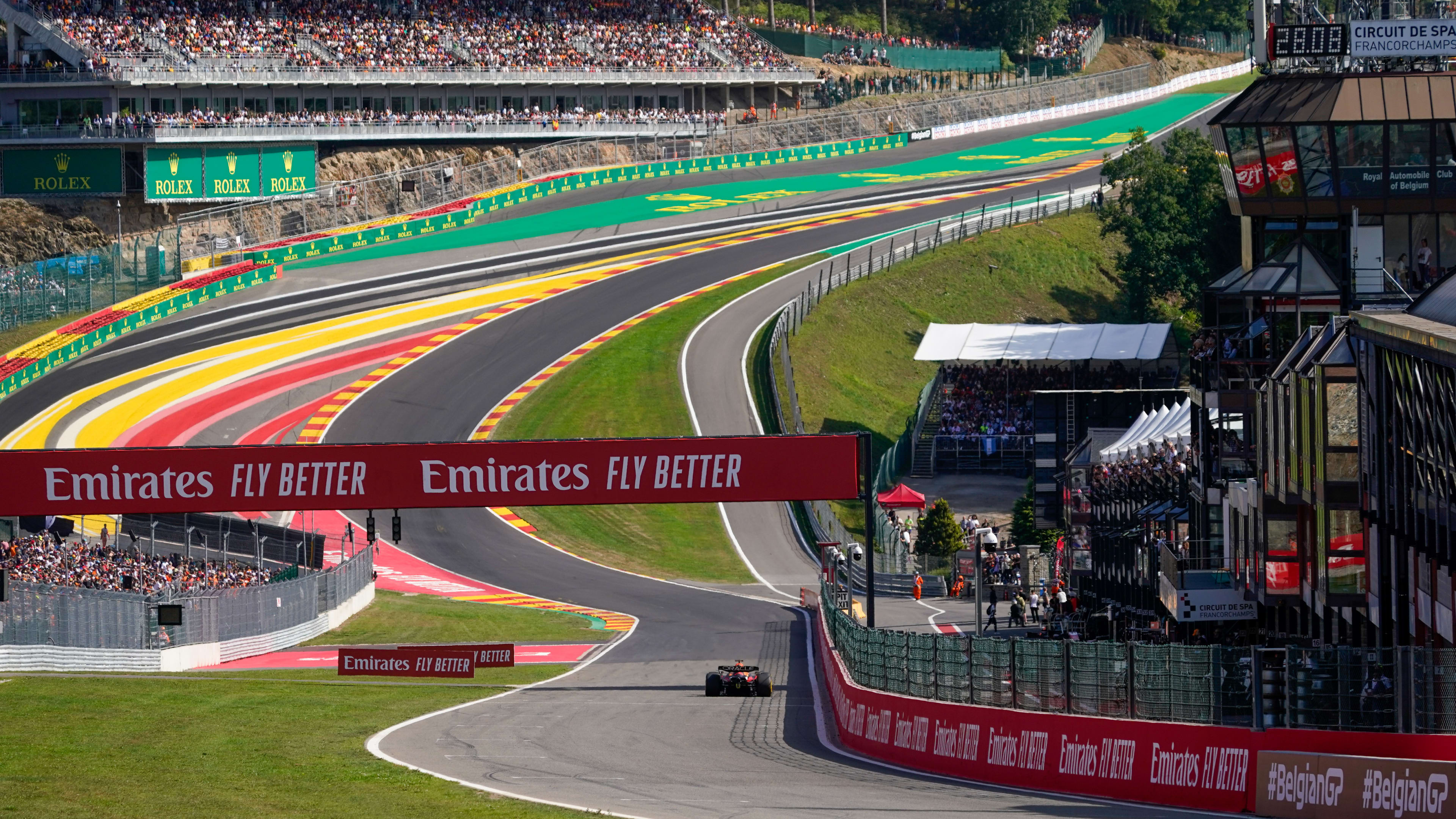 Circuit of Spa-Francorchamps during the F1 Rolex Belgian Grand Prix 2022 on August 28th, 2022 in